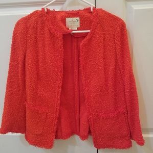 Kate Spade Tweed Thin Blazer